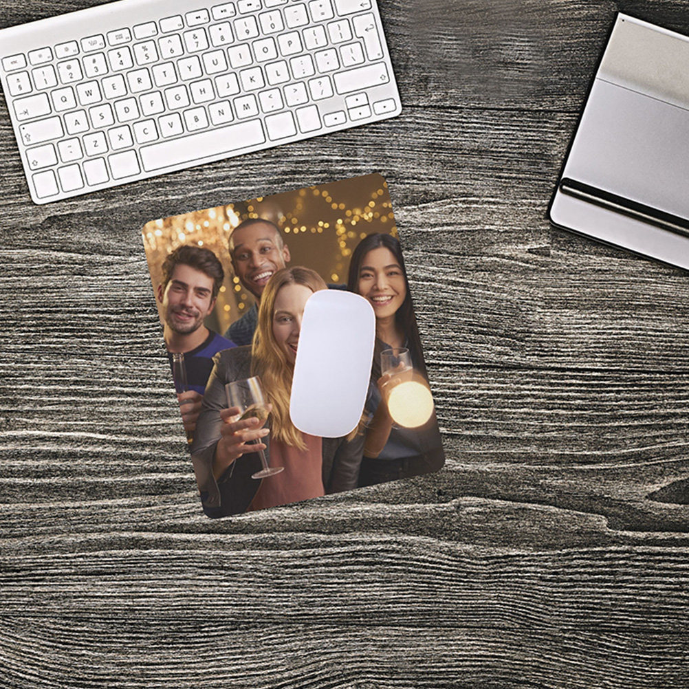 Mouse Pad Blank Sublimation - แผ่นรองเมาส์เปล่าสำหรับงานซับลิเมชั่น 4 ชิ้น วัสดุยางคุณภาพพรีเมียม ขนาดใหญ่ สำหรับงานพิมพ์ซับลิเมชั่นด้วยความร้อน