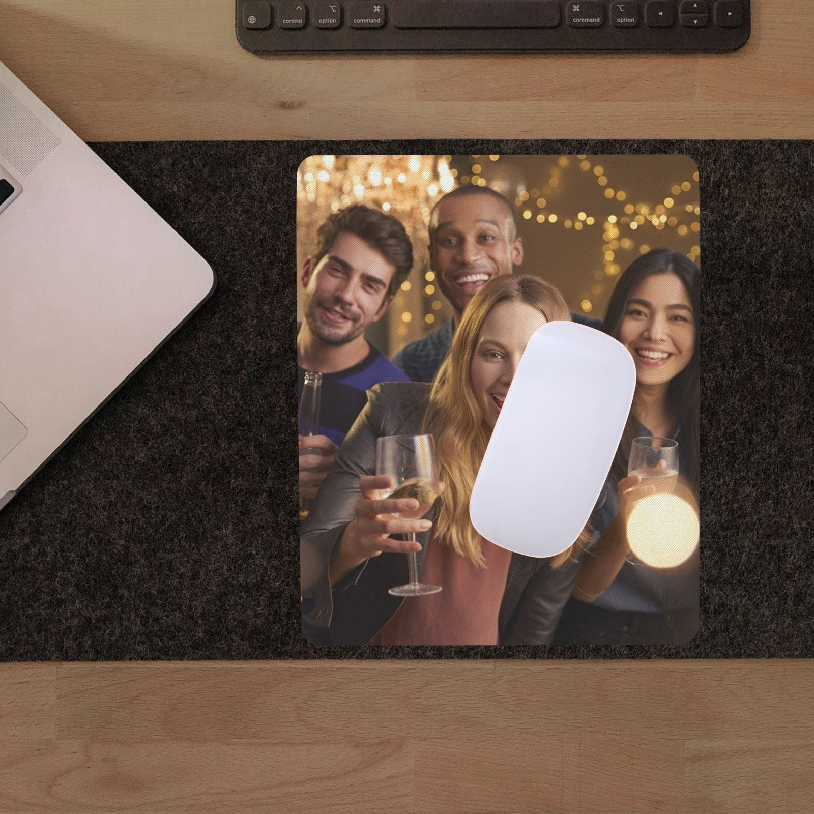 Mouse Pad Blank Sublimation - แผ่นรองเมาส์เปล่าสำหรับงานซับลิเมชั่น 5 ชิ้น แผ่นรองเมาส์ขนาดใหญ่ ทำจากยาง ทนความร้อน