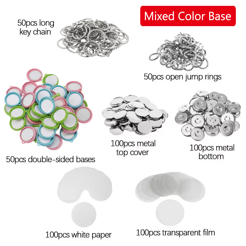 ชุดอุปกรณ์ทำป้ายวงกลมแบบสองด้า - Button Badge Blank บทวิจารณ์และราคา