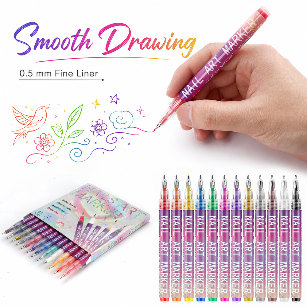 12 ชิ้น 0.5 มม. ปากกามาร์กเกอร - Copic Marker Sketch บทวิจารณ์และราคา