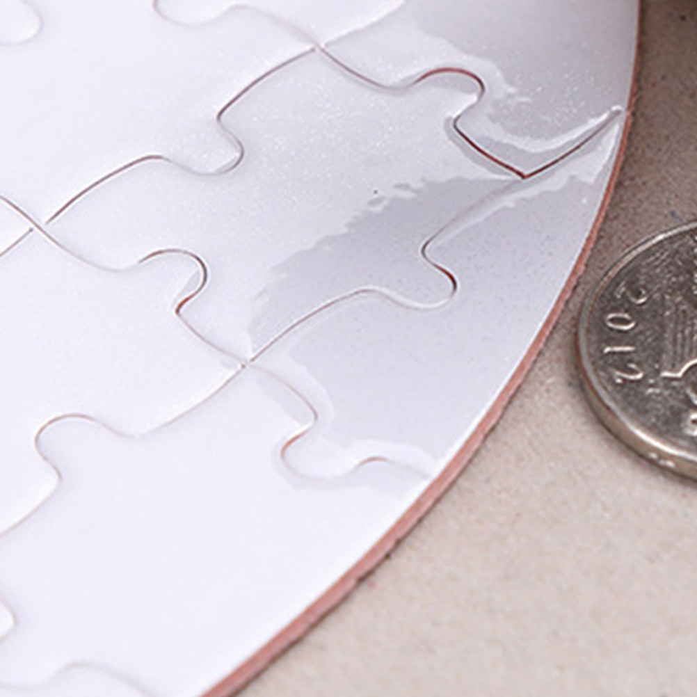 แผ่นเปล่าสำหรับพิมพ์ลายด้วยควา - Puzzle Blank White บทวิจารณ์และราคา