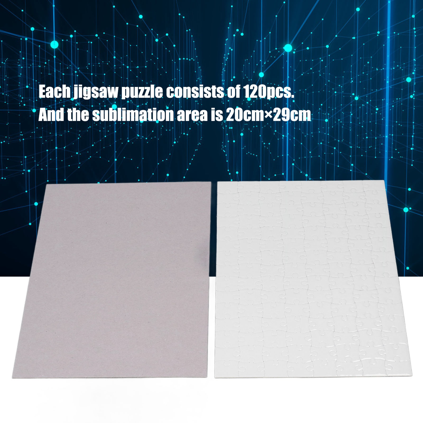 ชุดพิมพ์จิ๊กซอว์ 10 ชุด จิ๊กซอ - Puzzle Blank White บทวิจารณ์และราคา