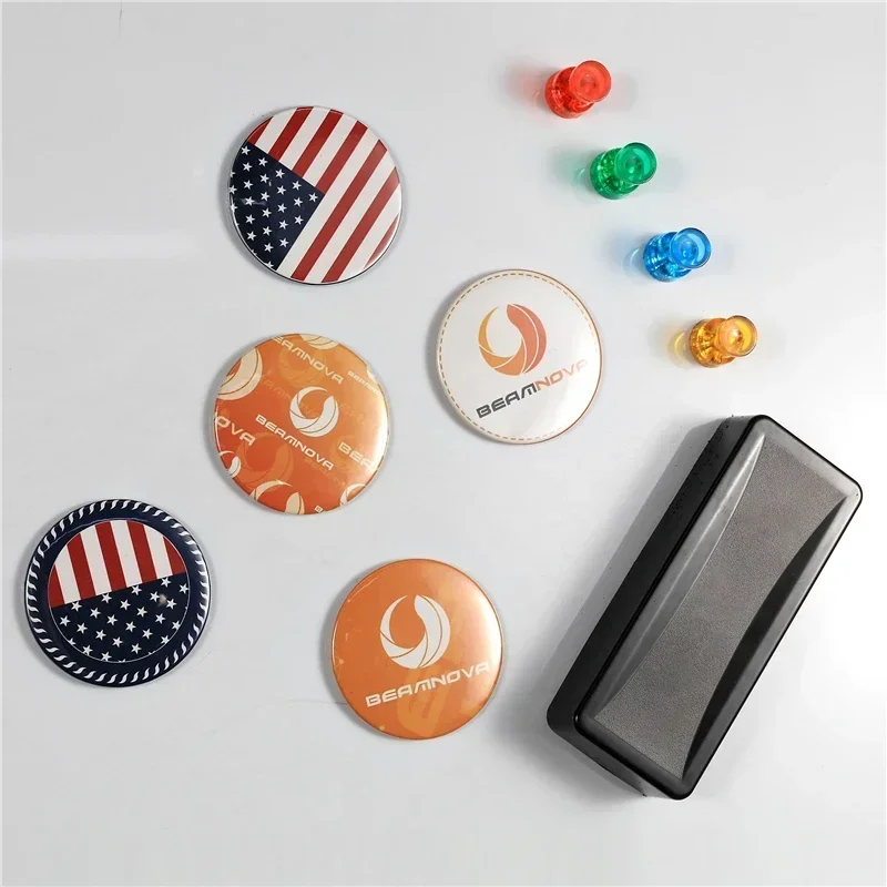 ชิ้นส่วนปุ่มแม่เหล็กติดตู้เย็น - Button Badge Blank บทวิจารณ์และราคา