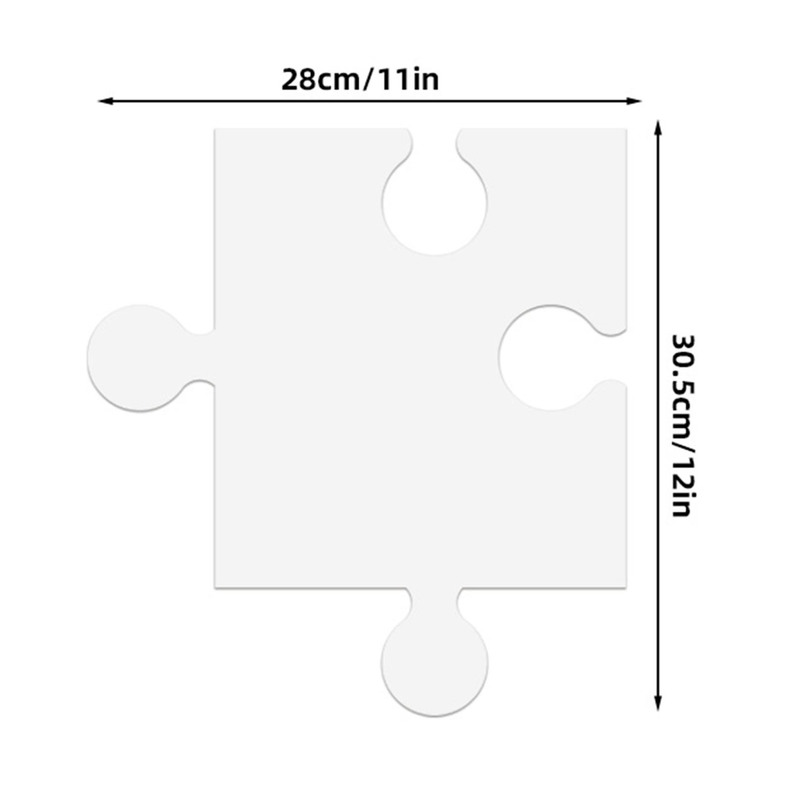 จิ๊กซอว์เปล่าสำหรับเด็กและผู้ใ - Puzzle Blank White บทวิจารณ์และราคา