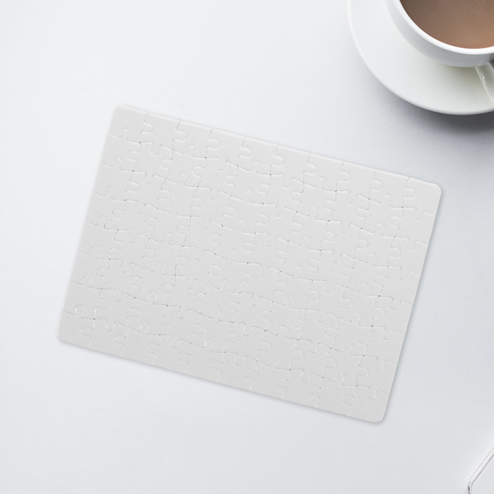 แผ่นจิ๊กซอว์เปล่าสีขาว 4 แผ่น  - Puzzle Blank White บทวิจารณ์และราคา